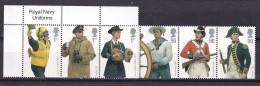 194 GRANDE BRETAGNE 2009 - Y&T 3183/88 - Uniforme Militaire - Neuf ** (MNH) Sans Charniere - Unused Stamps