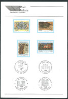 Italia 1996; Bollettino Ufficiale Delle Poste Italiane: "I Tesori Dei Musei E Degli Archivi Nazionali". - 1991-00: Nieuw/plakker