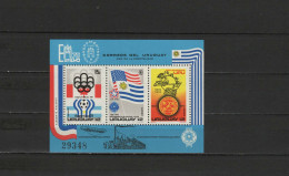 Uruguay 1975 Olympic Games Montreal / Innsbruck, Football Soccer World Cup, UPU, Zeppelin S/s MNH - Zomer 1976: Montreal