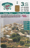 Jordan - Alo - Camp (CN.4102), 04.2002, 3JD, 140.000ex, Used - Giordania