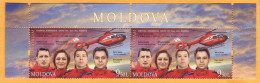 2017 Moldova Moldavie  The Crew Of The Helicopter. Romania. Christianity. Medicine. Sanitary Aviation 2v Mint - Moldawien (Moldau)