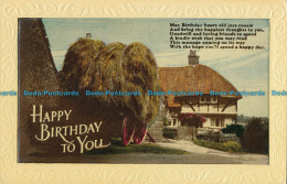 R003704 Greeting Postcard. Happy Birthday To You. House. H. B. No 309 - Welt