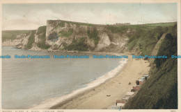 R002725 Seaton Cliffs And Beach. Looking West. Photochrom. No 59561 - Welt