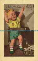 R003705 Greeting Postcard. Birthday Joy. Baby Boy. H. B. No 309 - Welt