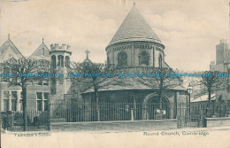 R002727 Round Church. Cambridge. Valentine. 1906 - Welt