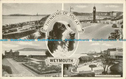 R003129 Thinking Of You At Weymouth. Multi View. 1954 - Welt