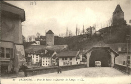11194095 Fribourg FR Pont De Berne Auartier De Ange  Fribourg - Andere & Zonder Classificatie
