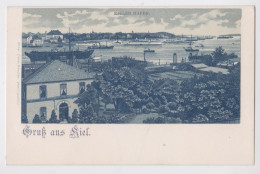 Gruss Aus Kiel Litho Kieler Hafen - Kiel