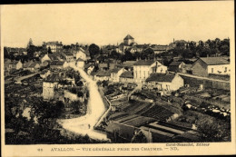 CPA Avallon Yonne, Gesamtansicht Von Chaumes Aus - Autres & Non Classés