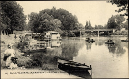 CPA Champigny Haute Marne, Le Pont - Other & Unclassified