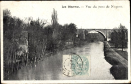 CPA Nogent Sur Marne Val De Marne, Blick Auf Die Nogent-Brücke - Autres & Non Classés