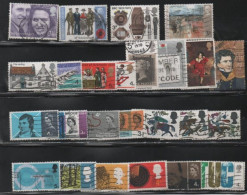 UK, GB, Great Britain, Lot Of 25 Used Stamps - Vrac (max 999 Timbres)