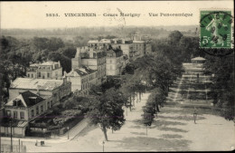CPA Vincennes Val De Marne, Cours Marigny, Panoramablick - Sonstige & Ohne Zuordnung