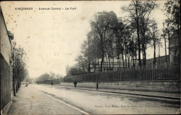 CPA Vincennes Val De Marne, Avenue Carnot, Le Fort - Other & Unclassified
