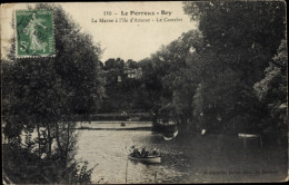 CPA Bry Le Perreux Val-de-Marne, La Marne Bis Ile D'Amour, Le Castelet - Other & Unclassified