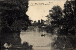 CPA Le Perreux Sur Marne Val De Marne, Die Inseln Der Liebe Und Die Moulin - Other & Unclassified