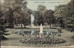CPA Choisy Le Roi Val De Marne, Die Gärten Des Rathauses - Autres & Non Classés