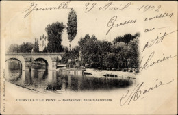 CPA Joinville Le Pont Val De Marne, Restaurant De La Chaumière - Autres & Non Classés