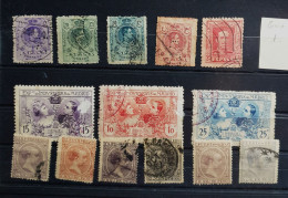 05 - 24 - Gino - Espagne - Spain -  Lot De Vieux Timbres - Old Stamps - Used Stamps