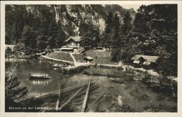 11194030 Blausee BE Loetschbergroute Boot Blausee - Autres & Non Classés