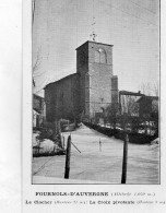 (63) FOURNOLS D'AUVERGNE Le Clocher La Croix Pivotante Cross ( Puy Du Dome ) - Other & Unclassified