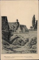 CPA Sens Yonne, Ancien Pont De La Noue, Etait A La Croisee E La Rue Bellocier - Autres & Non Classés