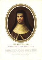Reklame CPA Die Klosterfrau Maria Clementine Martin, Klosterfrau Melissengeist, Aktiv-Puder - Werbepostkarten