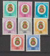 Isle Of Man 1982 Postage Due Set Of Eight MNH/**. Postal Weight 0,04 Kg. Please Read Sales Conditions Under Image Of Lot - Man (Eiland)