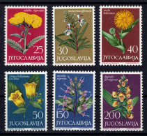 Yugoslavia 1965 Flora Flowers Plants Digitalis Ferruginea, Set MNH - Nuovi