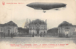 P-24-Mi-Is-2176 : ARPAJON. LE DIRIGEABLE PATRIE  SE RENDANT A ETAMPES LE 17 OCTOBRE 1907 - Arpajon