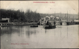 CPA Champigneulles Meurthe Et Moselle, Hafen - Autres & Non Classés