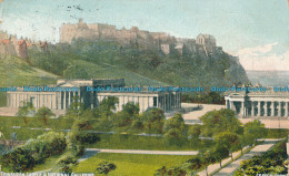 R004222 Edinburgh Castle And National Galleries. 1904 - Monde