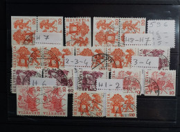05 - 24 - Gino - Suisse - Lot Timbres - Gebraucht