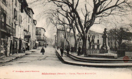 (34) BEDARIEUX Statue  Place Et Avenue Cot  (Hérault) (eb) - Bedarieux