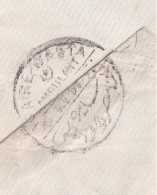 376/31 -- EGYPT Star And Crescent CAIRE-WASTA Ambulant TPO - Stationary Envelope Cancelled ASSIOUT 1895 - 1866-1914 Khedivato De Egipto