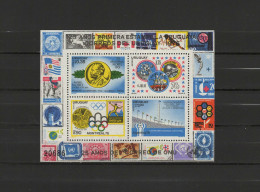 Uruguay 1976 Olympic Games Montreal / Innsbruck, Space, Football Soccer World Cup, Nobel Prize S/s MNH - Zomer 1976: Montreal