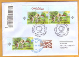 2023  Moldova Moldavie FDC  Postal Stamps Issue „Masterpieces Of Romanian Folklore” - Moldavië