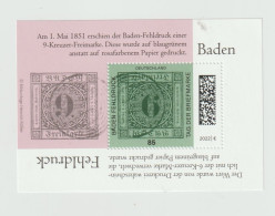 Frankatur Deutschland: 2022 Tag Der Briefmarke Souvenir Sheet X 79 Mint Pcs - Postal Value 67 Euro. Postal Weight Approx - Unused Stamps