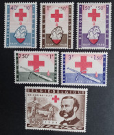 Belgie 1959 Rode Kruis Obp-1096/1101 MNH-Postfris - Nuevos