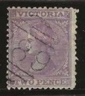 Victoria    .   SG    .   132a     .   O      .     Cancelled - Used Stamps