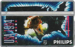 Netherlands - KPN - L&G - R109 - Philips USA WM '94 - 327B - 1994, 4Units, 5.000ex, Used - Private