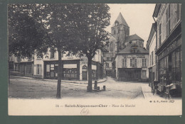 CP - 41 - Saint-Aignant-sur-Cher - Place Du Marché - Saint Aignan