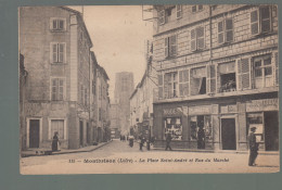 CP - 42 - Montbrison - Place St-André - Rue Du Marché - Montbrison