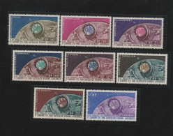 Taaf 1962-1963 - First TV Remote America-Europe, Omnibuse , Perforated , MNH , MI.27,23,51,386,201,397,349,178 - Nuovi