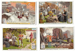 S 683 , Liebig 6 Cards, Scènes De Guerre Au Moyen-âge (ref B16) - Liebig