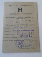 D203064     Hungary  -  International Driving Permit -  1975  Budapest - Historical Documents