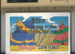 ASTERIX Les Trophées D'Obelix GOSCINNY UDERZO 1996 Livret Animé Offert Par KELLOGG'S CORN FALKES - Werbeobjekte