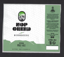 Etiquette De Bière Pale Ale  -  Hop Creed   -   Brasserie  Des Iles D'Or  à  Hyères   (83) - Bier