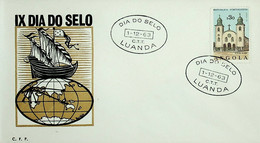 1963 Angola Dia Do Selo / Stamp Day - Tag Der Briefmarke