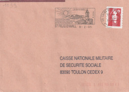 FLAMME  PERMANENTE  N°  2874   66  ST FELIU   D AVALL - Mechanical Postmarks (Advertisement)